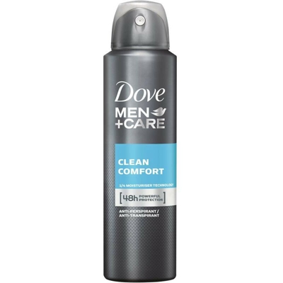 MEN CARE DEODORANTE SPRAY 150 ML CLEAN COMFORT - Dove