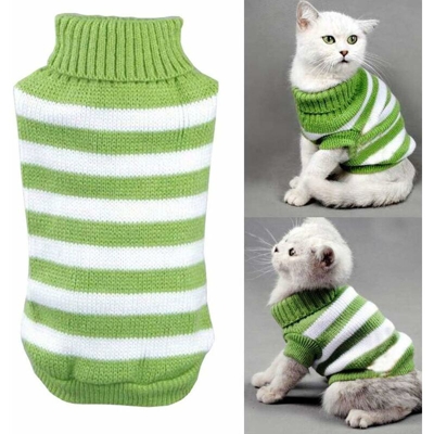 LITZEE Pet Sweater - Comodo - Per cani e gatti di piccola taglia, vedere pag.