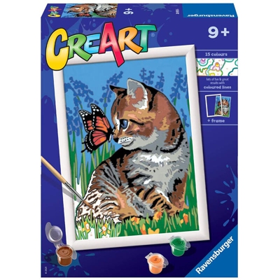 Ravensburger Puzzle 3D Creart D Gattino E Farfa