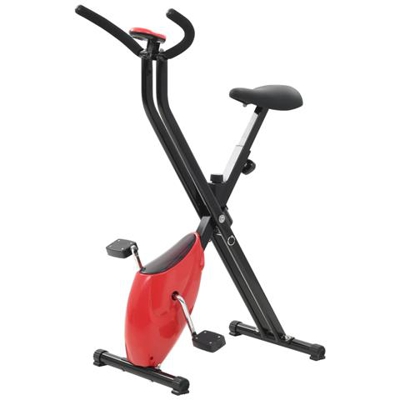 Cyclette X-bike Con Cinghia Di Resistenza Rossa