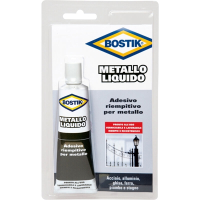 Mendolia - 6 PZ Di BOSTIK METALLO LIQUIDO BL 55ML.