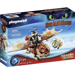 Playmobil® Dragons Dragon Racing: Fishbone e Polpetta 70729 precio