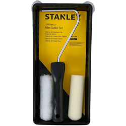 Set Pittore Stanley con 2 Rulli 10cm e Vaschetta Pittura Verniciare Pareti Casa características