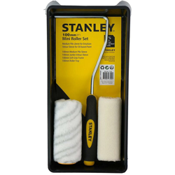 Set Pittore Stanley con 2 Rulli 10cm e Vaschetta Pittura Verniciare Pareti Casa características