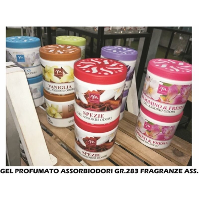 Gel Profumato Assorbiodori Gr.283 Fragranze Ass.