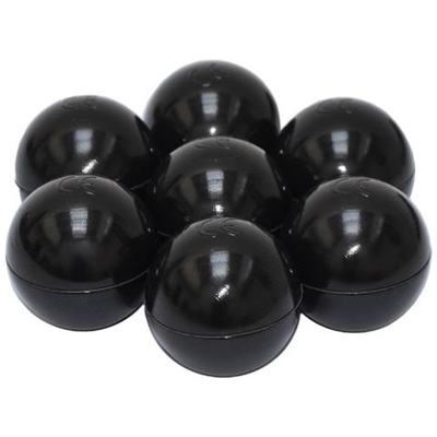 Set Di 50 Palline 5,5cm Per Riempire Piscine Gioco Per Bambini Nero