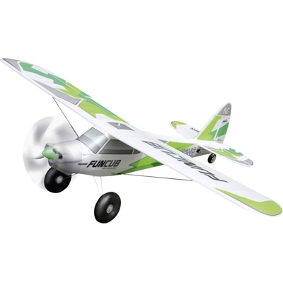 BK FunCub NG grün Bianco, Verde Aeromodello a motore In kit da costruire 1410 mm - Multiplex