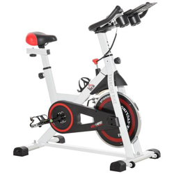 Cyclette Professionale Spin Bike Con Schermo Lcd E Portabicchieri, Volano 8kg precio