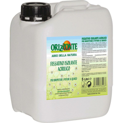 Fissativo Isolante Acrilico 5Lt Orizzonte características