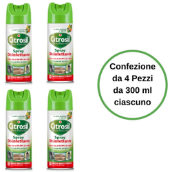 Citrosil spray disinfettante agli agrumi home protection confezione da 4 pezzi da 300 ml precio