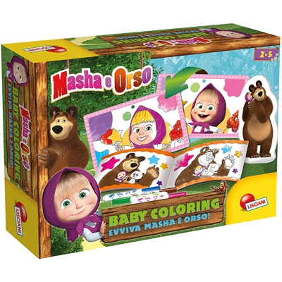 Lisciani Masha E Orso Baby Coloring Evviva