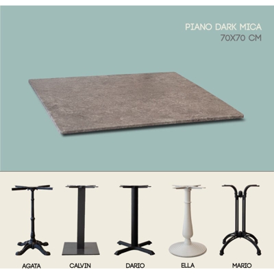 Cribel - PIANO DARK MICA - 70*70