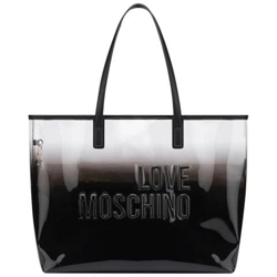 Borsa Donna Love Moschino Shopping Pvc Nero Con Pochette Bs21mo125 Jc4255 Grande en oferta