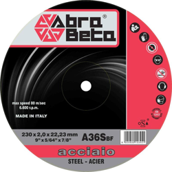 -senza Marca/generico- - 25 PZ Di ABRABETA DISCO FERRO D.230X2,0 características