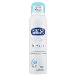 Roberts Deodorante Spray Fresco Con Antibatterico 150Ml precio