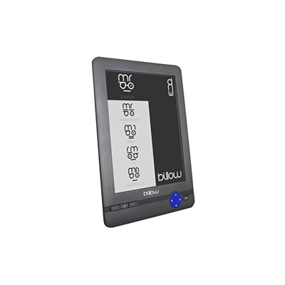 Libro e-ink billow 6 touch screen con pannello e-ink pvi 800x600 4gb lettore micro sd