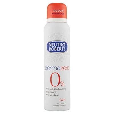 Neutro Roberts - ROBERTS DEODORANTE SPRAY DERMAZERO IPOALLERGENICO 150ML