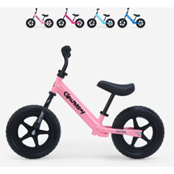 Playtown - Bicicletta senza pedali per bambini gomme in EVA Grumpy | Colore: Rosa precio