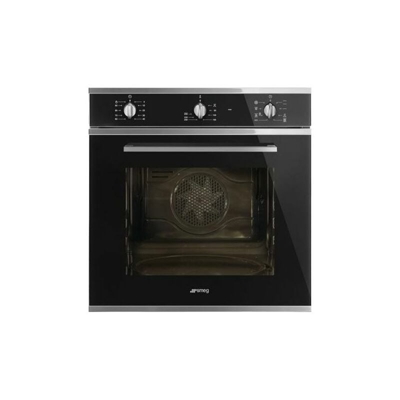 Smeg SF64M3TVN Forno Elettrico Multifunzione da Incasso Estetica Selezione Capacita' 70 Litri Classe energetica A 8 Programmi Vapor Clean 60 cm Nero