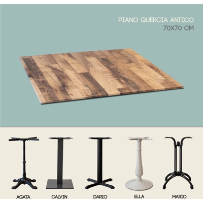 Cribel - PIANO QUERCIA ANTICO - 70X70