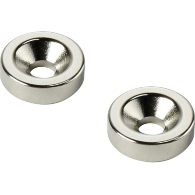 D10T5-M3 Magnete permanente Anello (Ø x A) 10 mm x 5 mm N35 Temperatura limite (max.): 80 °C - Tru Components