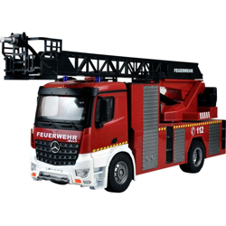 Amewi 22502 Mercedes-Benz Feuerwehr-Drehleiterfahrzeug - Lizenzfahrzeug 1:18 Camion modello 100% RtR incl. Batteria e c en oferta