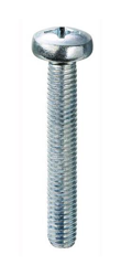 Viti A Metallo Testa Cilindrica 3X 30 Zinc.**1000 Pz en oferta