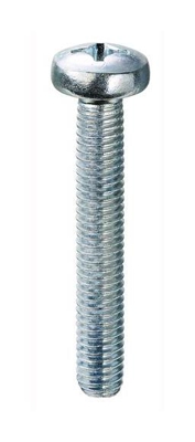 Viti A Metallo Testa Cilindrica 5X 50 Zinc.**200 Pz