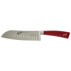 Coltello Linea Elegance Santoku cm. 18 Rosso en oferta