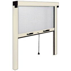 Zanzariera verticale irs-ce 80x170h avorio per finestra riducibile alluminio - Gdr precio