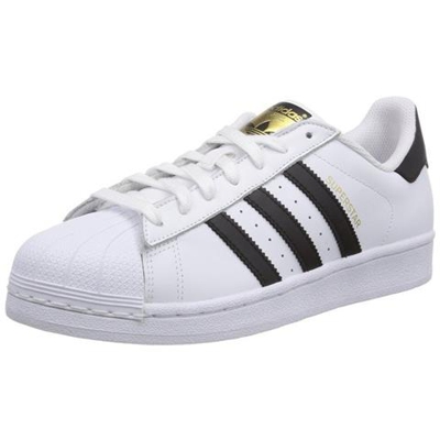 Superstar Scarpe Bianche Unisex Pelle C77124 40