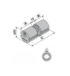 CILINDRO INFILARE TONDO 608.22.22 mm 25 22-22-54 precio