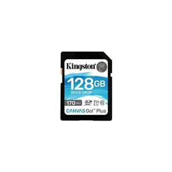 Kingston SDG3/128GB Scheda di memoria SD (128GB SDXC Canvas Go Plus 170R C10 UHS-I U3 V30) precio