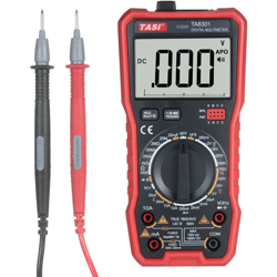 TASI TA8301 Multimetro digitale Tester professionale Multimetro a vero valore RMS Tester multifunzionale Letture sonore Misuratore di tensione OHM en oferta