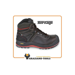 Beta - SCARPE TREKKING HERITAGE MID S3 BROWN HM 'VIBRAM' | MISURA 43 en oferta