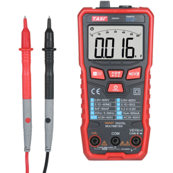 TASI TA801D Multimetro digitale Tester professionale Multimetro a vero valore RMS Gamma di identificazione automatica Mini Tester multifunzionale OHM características