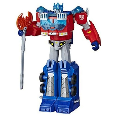 Transformers Optimus Prime Cyberverse Ultimate Class Giocattolo Bambini 22cm