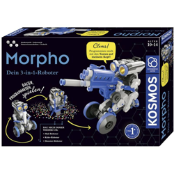 Kosmos Robot in kit da montare Morpho 3in1 KIT da costruire, Robot giocattolo 620837 características