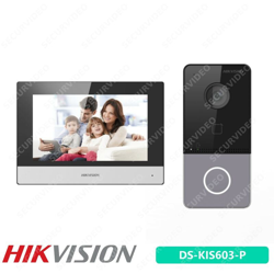 Hikvision IP Video Intercom Kit DS-KV6113-WPE1 x1 DS-KH6320-WTE1 x1 PSU x2 características