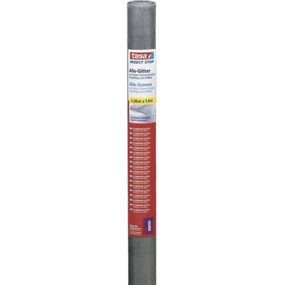 tesa 55141-00-01 Insect Stop Aluminium Ersatrolle Rotolo di ricambio per zanzariera Adatto per Tesa Zanzariera Tesa 1 p