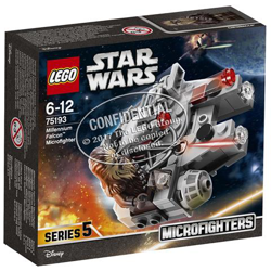 75193 Microfighter Millennium Falcon características