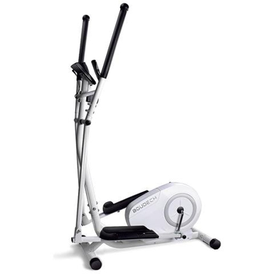 Boost 5000 - Bici Cyclette Ellittica Cross Trainer Bidirezionale Con Volano Da 5kg Ultra Silenzioso, Resistenza Magnetica Regolabile Su 8 Livelli E Design Con Doppia Impugnatura E Cardiofrequenzimetro.