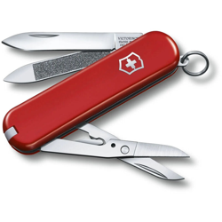 Coltello svizzero tascabile Executive 81 0.6423.B1 Rosso con 7 funzioni incluse le forbici e la lima per unghie presentato in blister - Victorinox en oferta