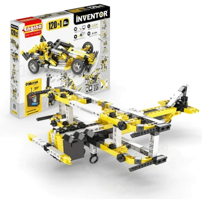 Set di costruzioni engino invertor 120 in 1 modello motorizzato interattivo