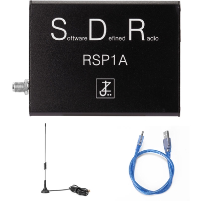 Asupermall - HY-201A 1kHz-2GHz SDRPLAY RSP1A Ricevitore SDR a banda larga Radio definita dal software SDR a 14 bit AM FM HF SSB Ricevitore CW Radio