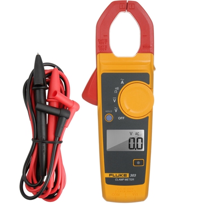 FLUKE F303 Pinza amperometrica portatile Display LCD Multimetro digitale a pinza Tipo di pinza Misuratore universale Amperometro Misuratori di