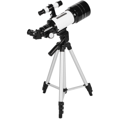 Asupermall - Telescopio astronomico da 70 mm Telescopio monoculare ad alta potenza 150X Cannocchiale rifrattore con mirino 5