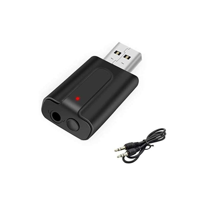 LangRay Bluetooth USB, adattatore Bluetooth Adattatore chiave Bluetooth 5.0 per PC laptop, auricolare Bluetooth, cellulare, trasmettitore Bluetooth e