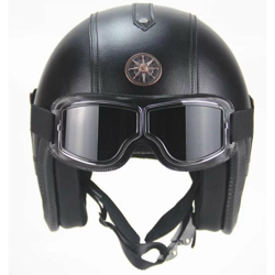 Auricolare della bicicletta Cuffia per moto Cuffie da esterno Cuffie da esterno Casco handmade Harley Retro 3/4 Casco per cuffie per biciclette características