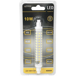 Lampadina Led 10w Luce Naturale .4000k Attacco R7s Lampada Ricambio Per Faro R7s en oferta